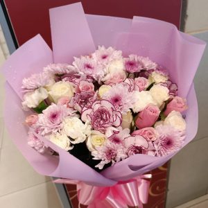 Pink and White Bouquet